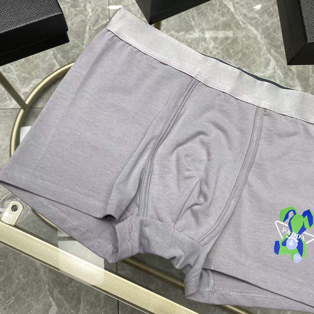 Prada Underpants_man_22_haozai_230327_j_1_1 fashion designer replica man's 1 box / 3 undershorts