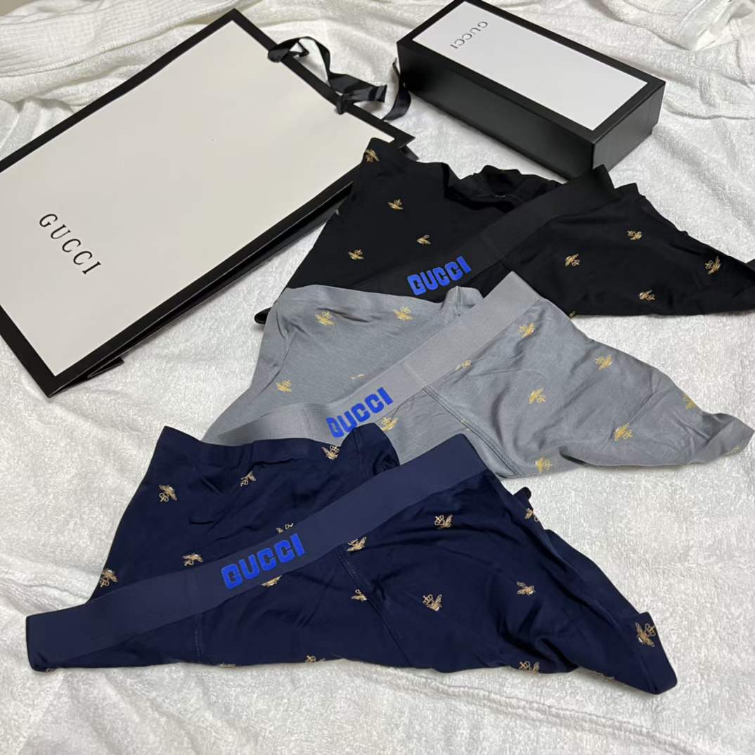 Gucci Underpants_man_22_haozai_230327_m_9_1 fashion designer replica man's 1 box / 3 undershorts