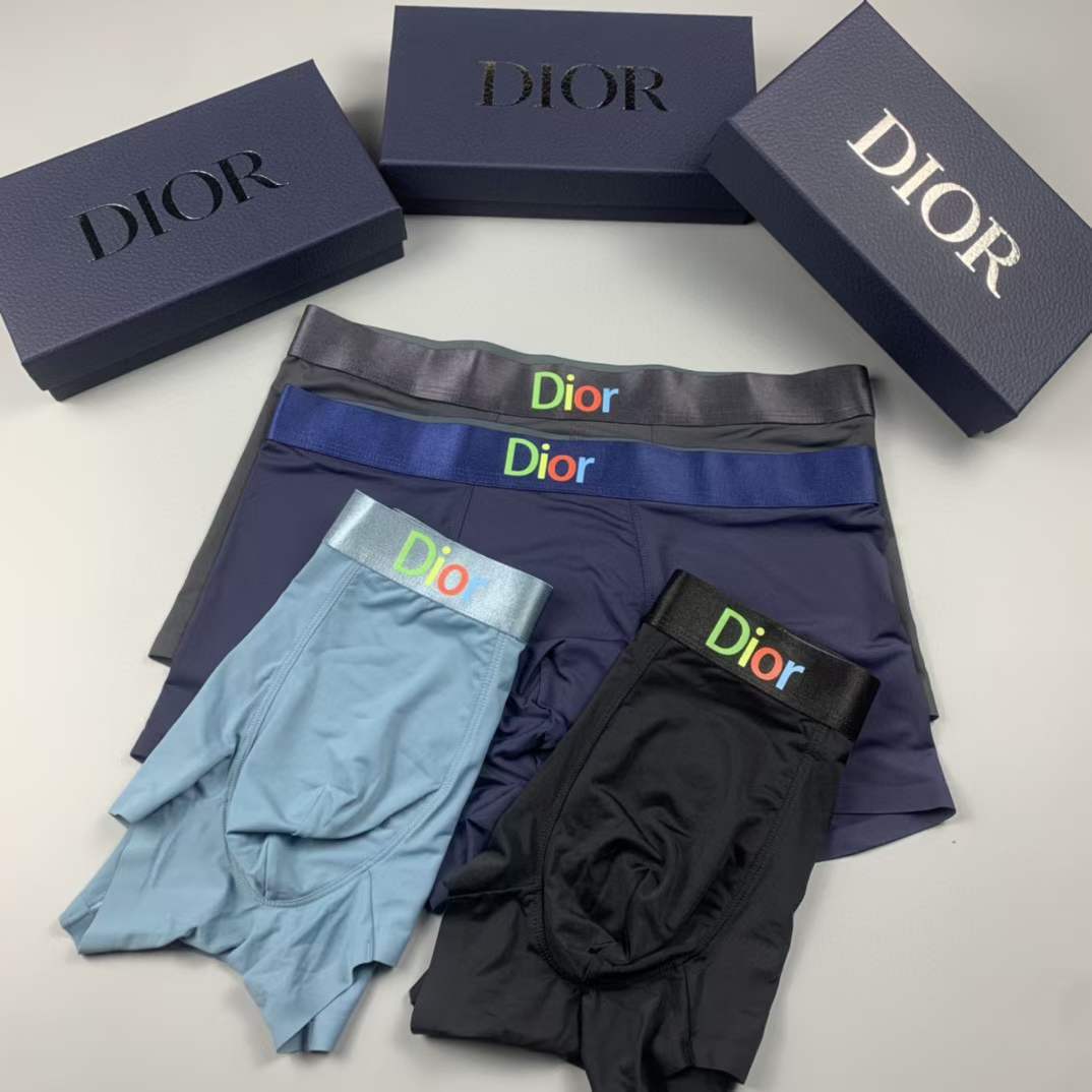 Dior Underpants_man_22_haozai_230327_f_1_1 fashion designer replica man's 1 box / 3 undershorts