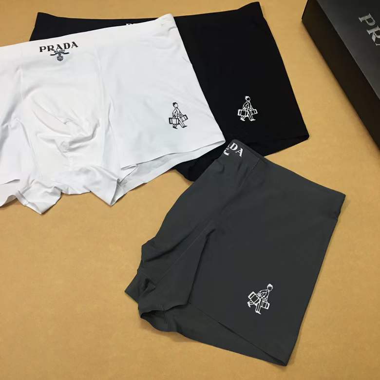Prada Underpants_man_22_haozai_230327_n_1_1 fashion designer replica man's 1 box / 3 undershorts