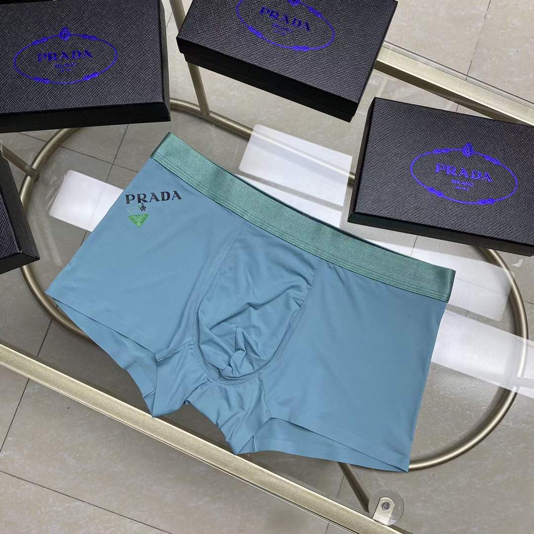 Prada Underpants_man_22_haozai_230327_j_7_1 fashion designer replica man's 1 box / 3 undershorts