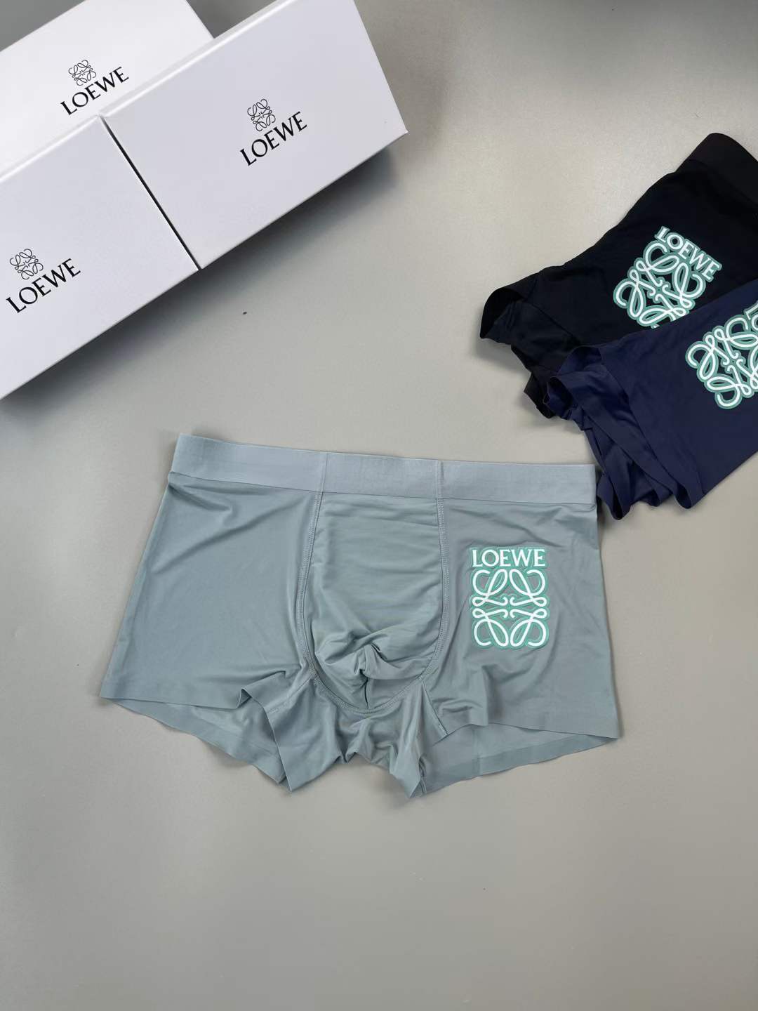 Loewe Underpants_man_22_haozai_230327_i_6_1 fashion designer replica man's 1 box / 3 undershorts