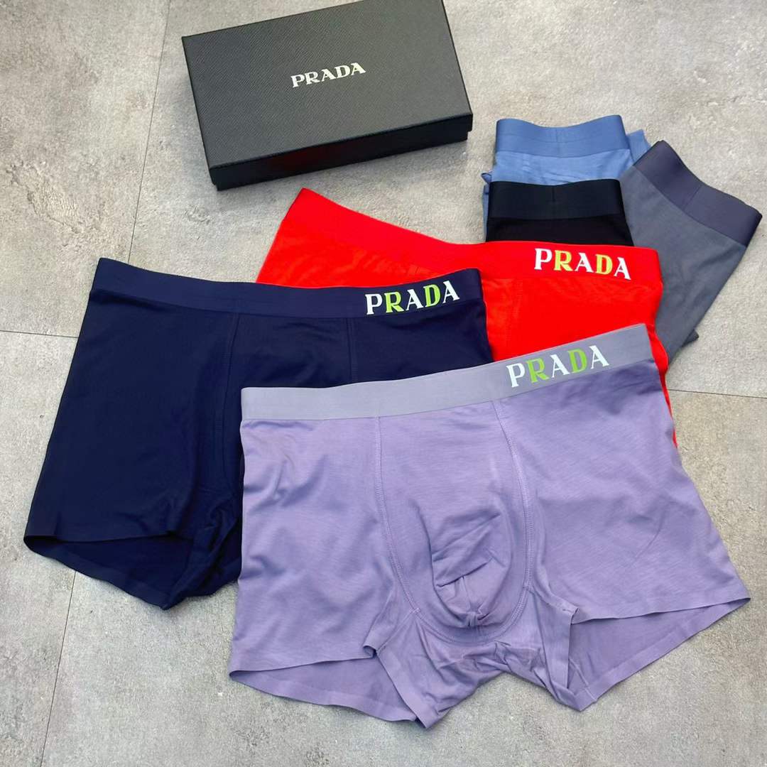 Prada Underpants_man_22_haozai_230327_k_2_1 fashion designer replica man's 1 box / 3 undershorts