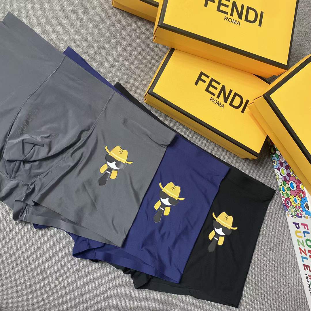 Fendi Underpants_man_22_haozai_230327_l_6_1 fashion designer replica man's 1 box / 3 undershorts