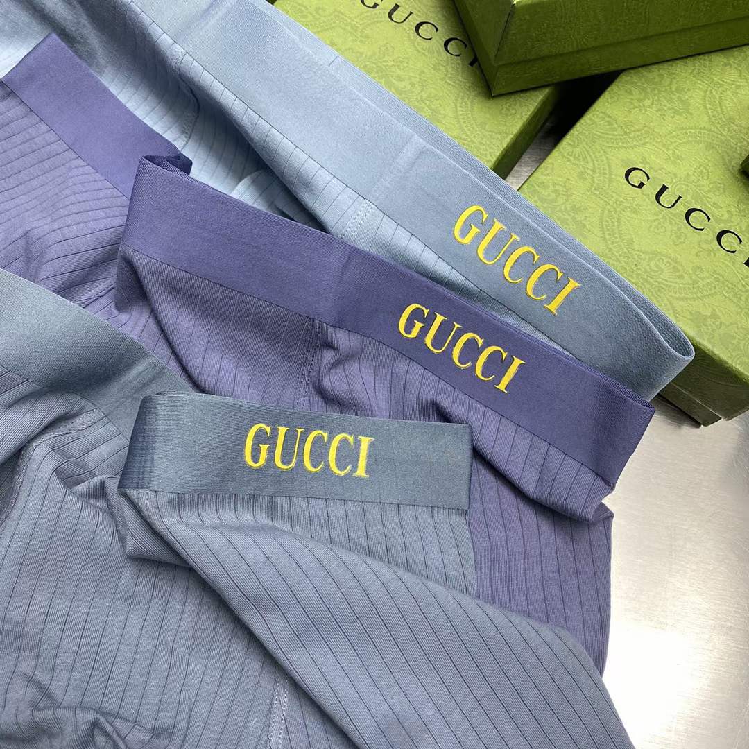 Gucci Underpants_man_22_haozai_230327_b_1_1 fashion designer replica man's 1 box / 3 undershorts