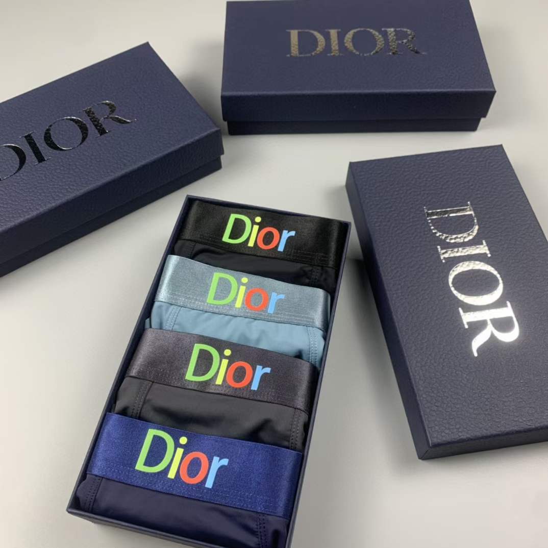 Dior Underpants_man_22_haozai_230327_f_1_1 fashion designer replica man's 1 box / 3 undershorts