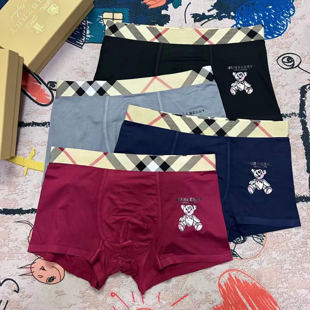 Burberry Underpants_man_22_haozai_230327_e_3_1 fashion designer replica man's 1 box / 3 undershorts