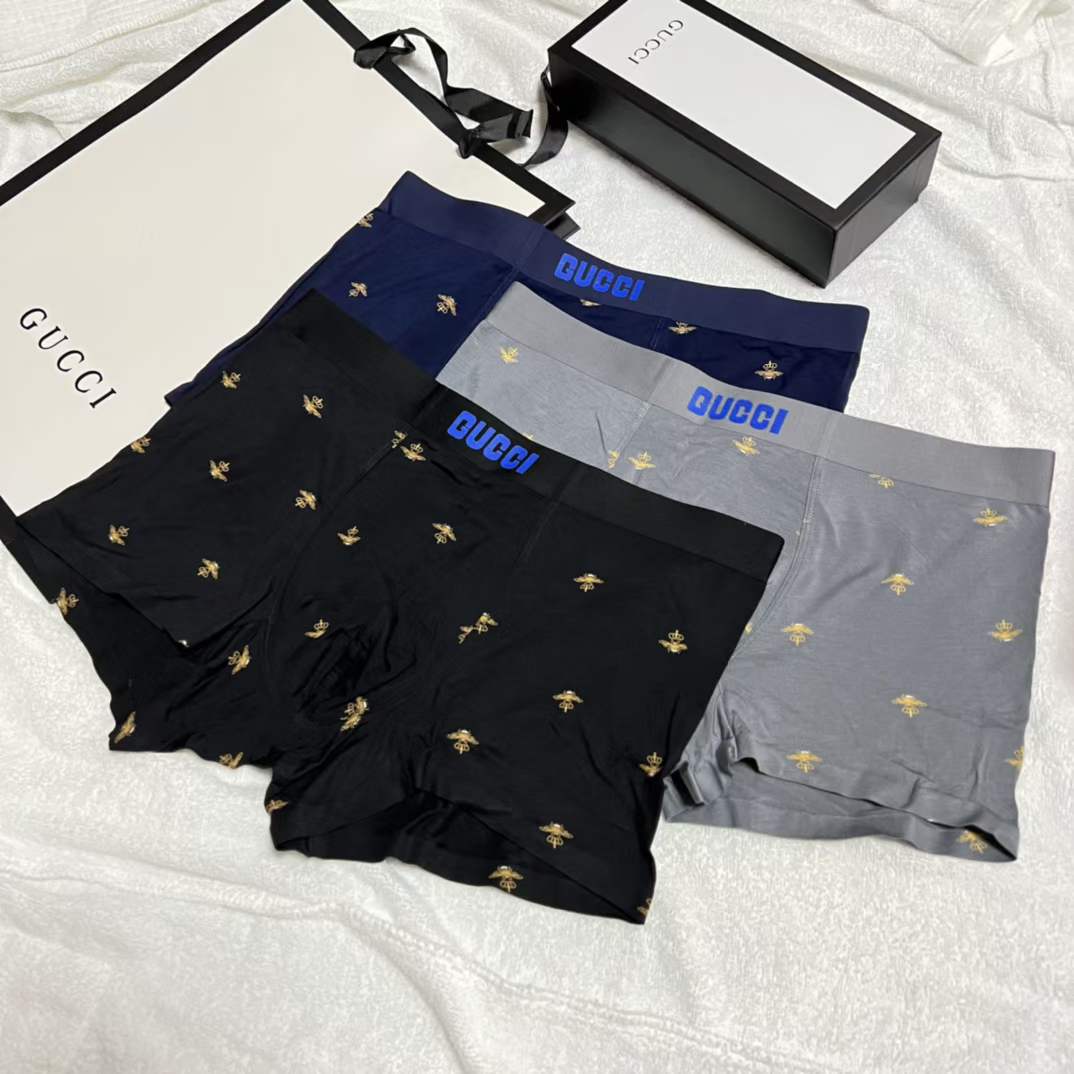 Gucci Underpants_man_22_haozai_230327_m_9_1 fashion designer replica man's 1 box / 3 undershorts