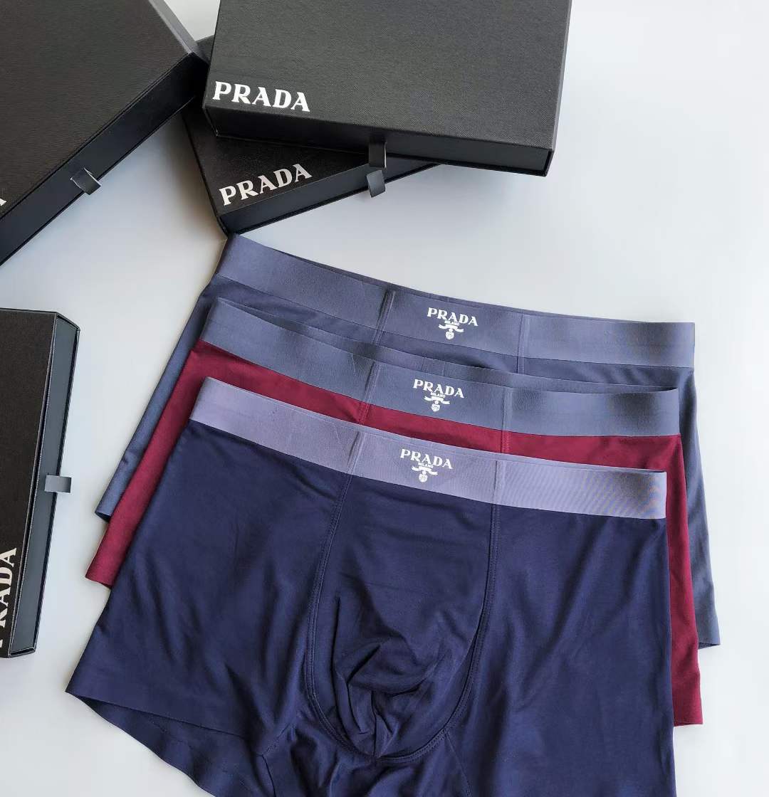 Prada Underpants_man_22_haozai_230327_n_3_1 fashion designer replica man's 1 box / 3 undershorts