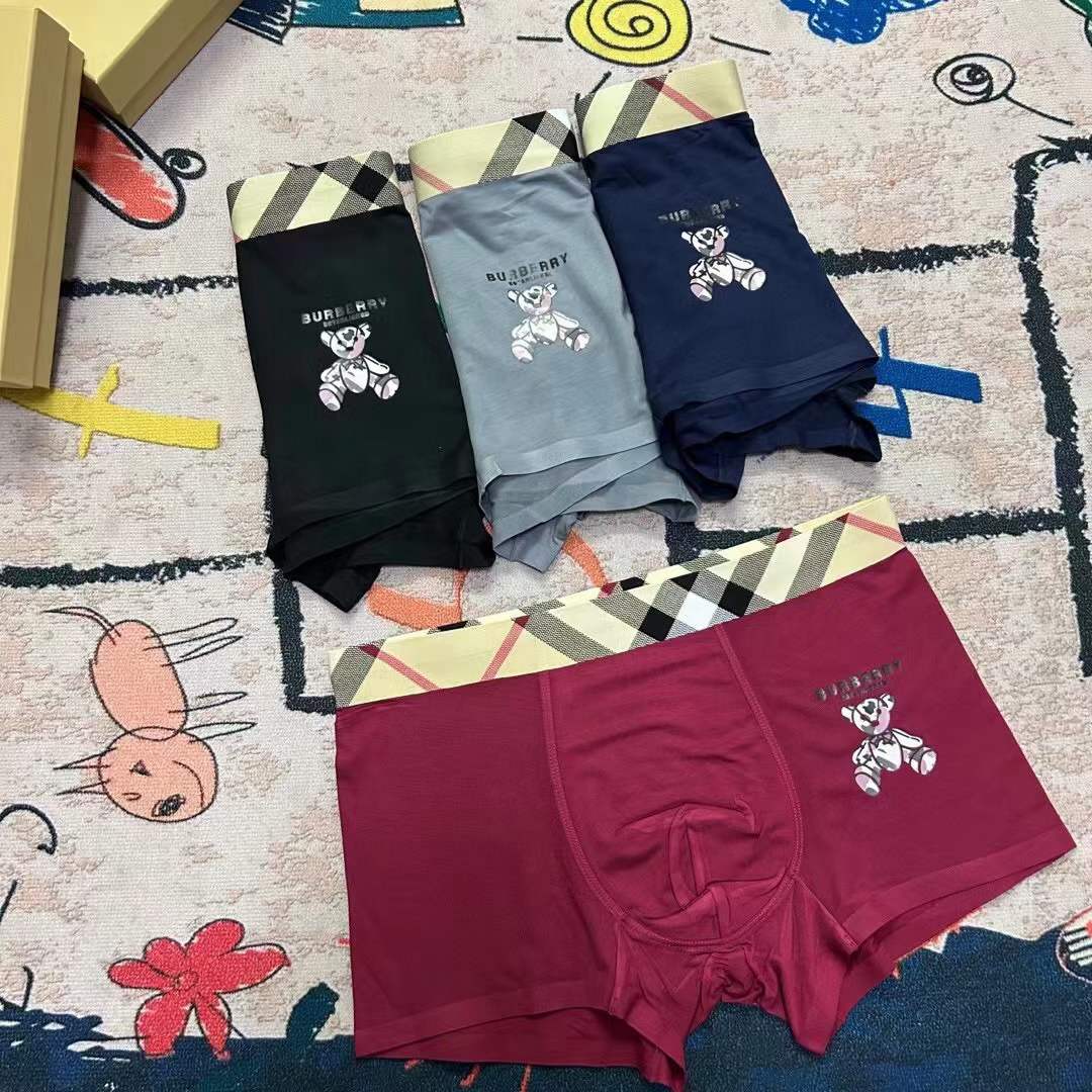Burberry Underpants_man_22_haozai_230327_e_3_1 fashion designer replica man's 1 box / 3 undershorts