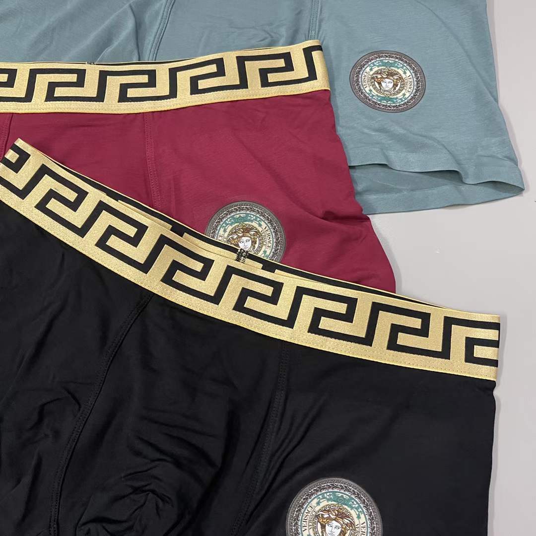 Versace Underpants_man_22_haozai_230327_b_5_1 fashion designer replica man's 1 box / 3 undershorts