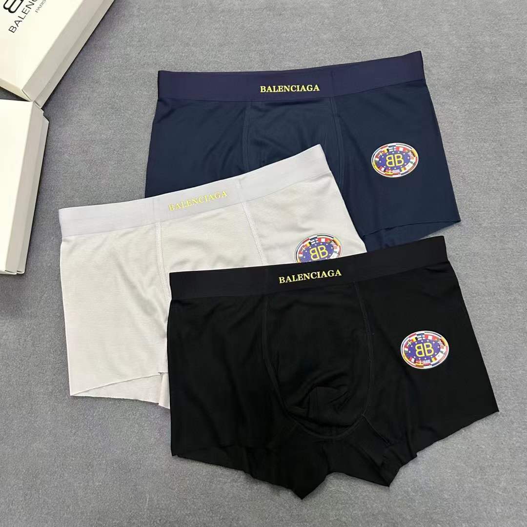Balenciaga Underpants_man_22_haozai_230327_k_1_1 fashion designer replica man's 1 box / 3 undershorts
