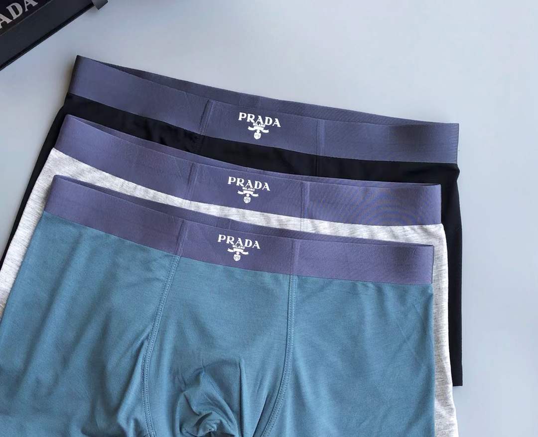 Prada Underpants_man_22_haozai_230327_n_2_1 fashion designer replica man's 1 box / 3 undershorts