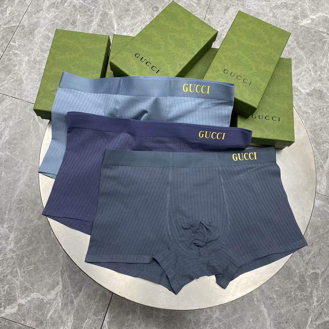 Gucci Underpants_man_22_haozai_230327_b_1_1 fashion designer replica man's 1 box / 3 undershorts