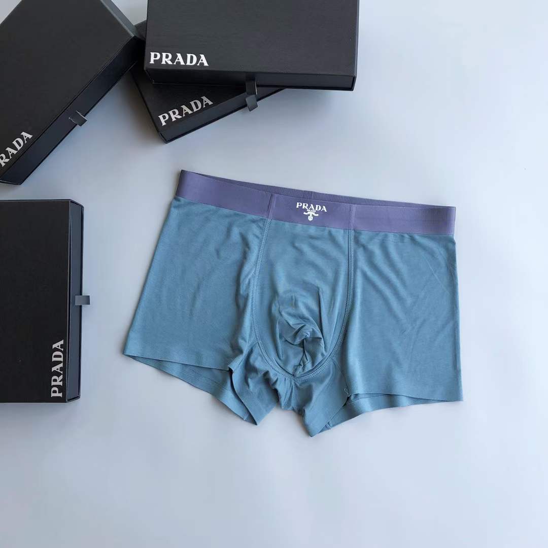 Prada Underpants_man_22_haozai_230327_n_2_1 fashion designer replica man's 1 box / 3 undershorts