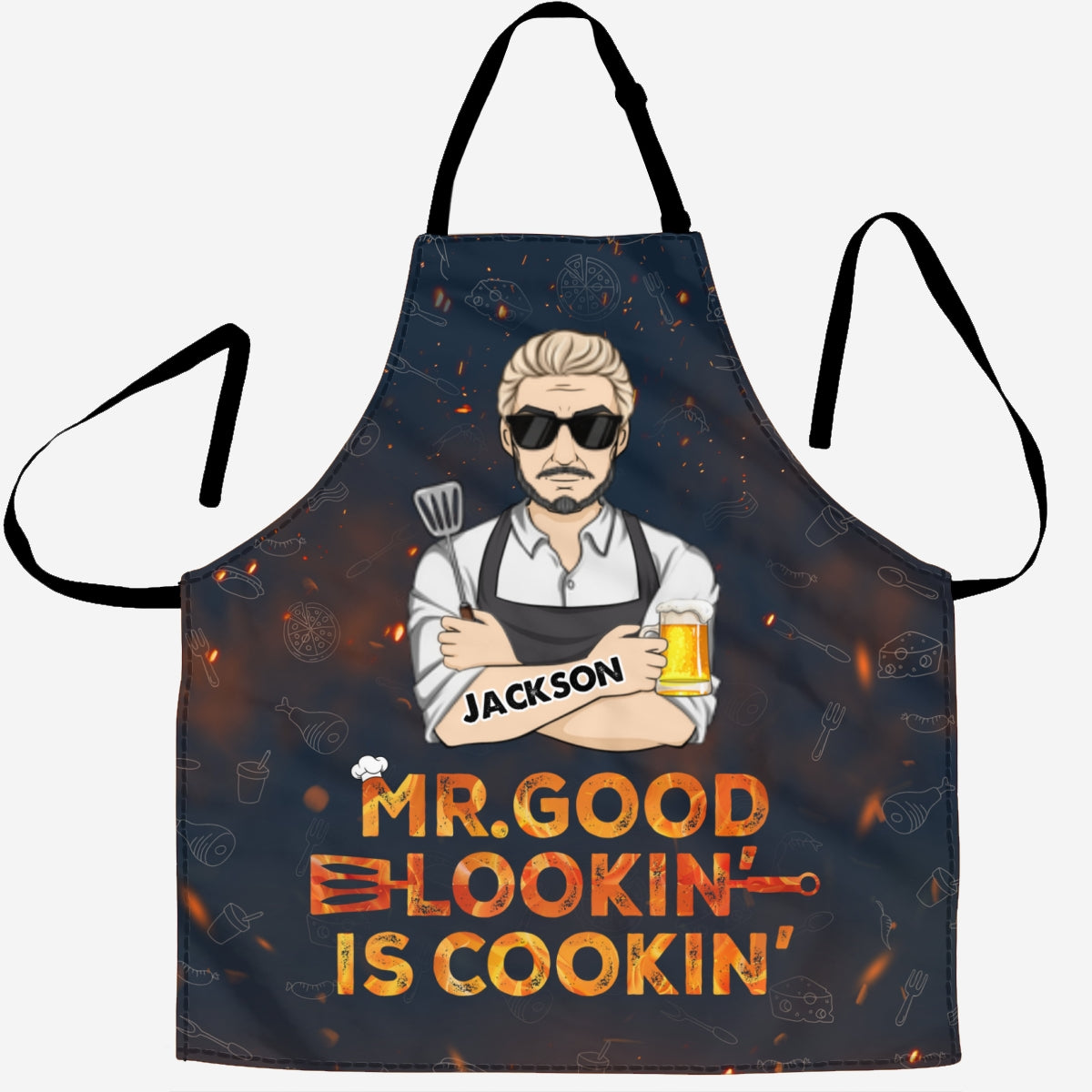 Mr Good Looking Is Cooking - Apron