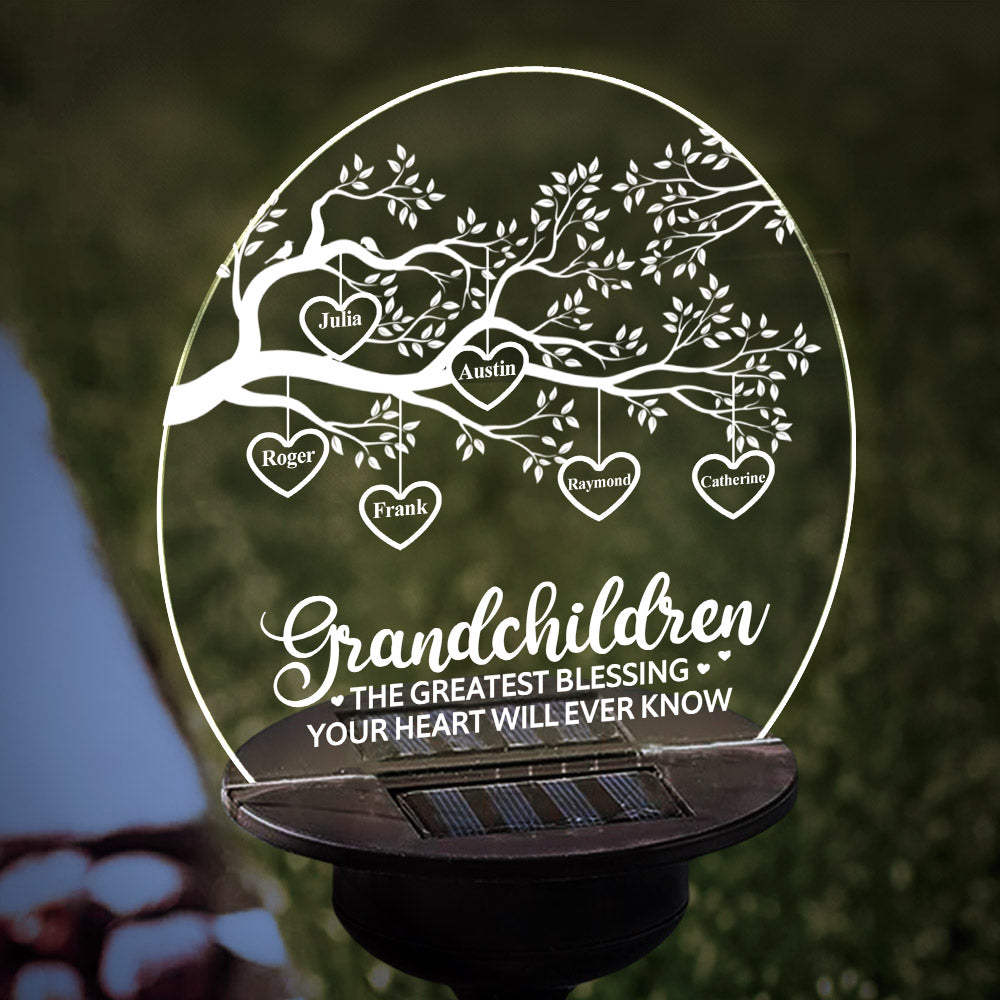 Grandkids Make Life More Grand -  Solar Light