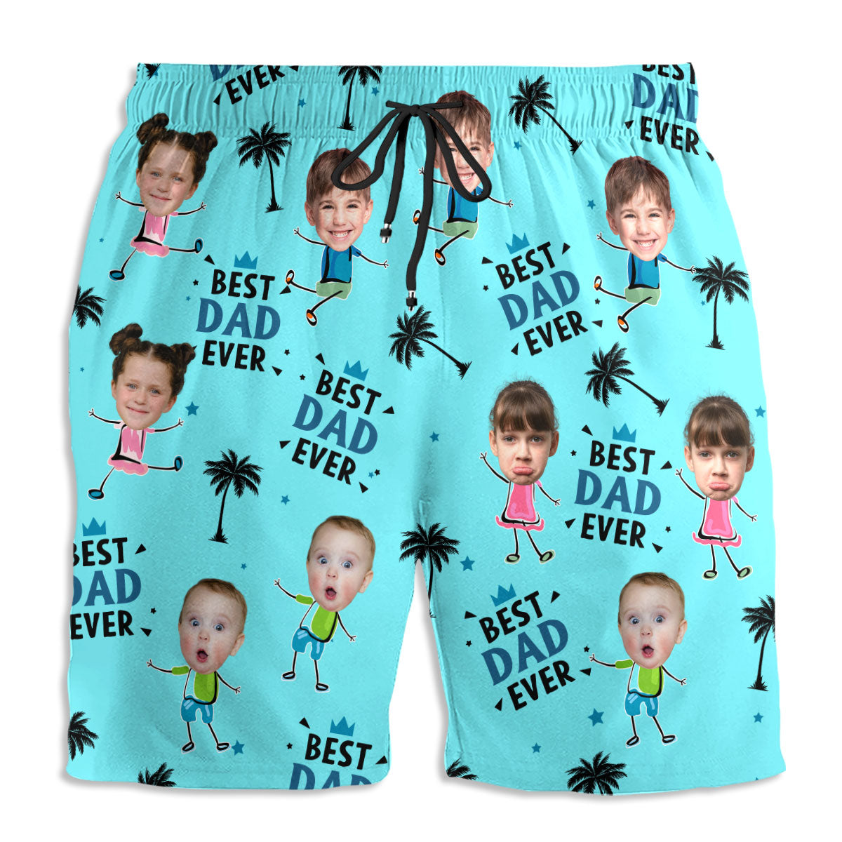 Best Dad Ever Summer Vibe - Beach Shorts