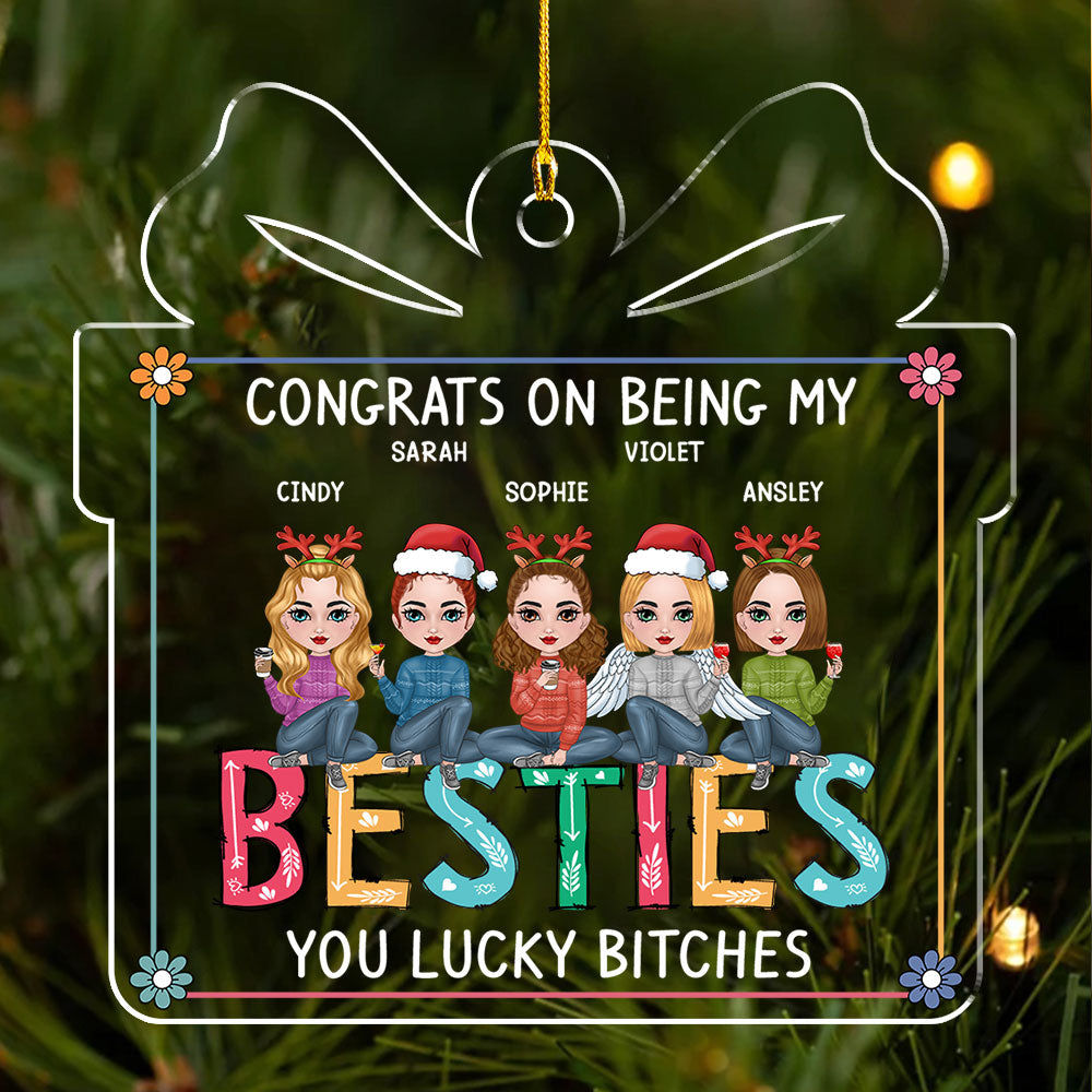 Congrats On - Personalized Custom Acrylic Ornament
