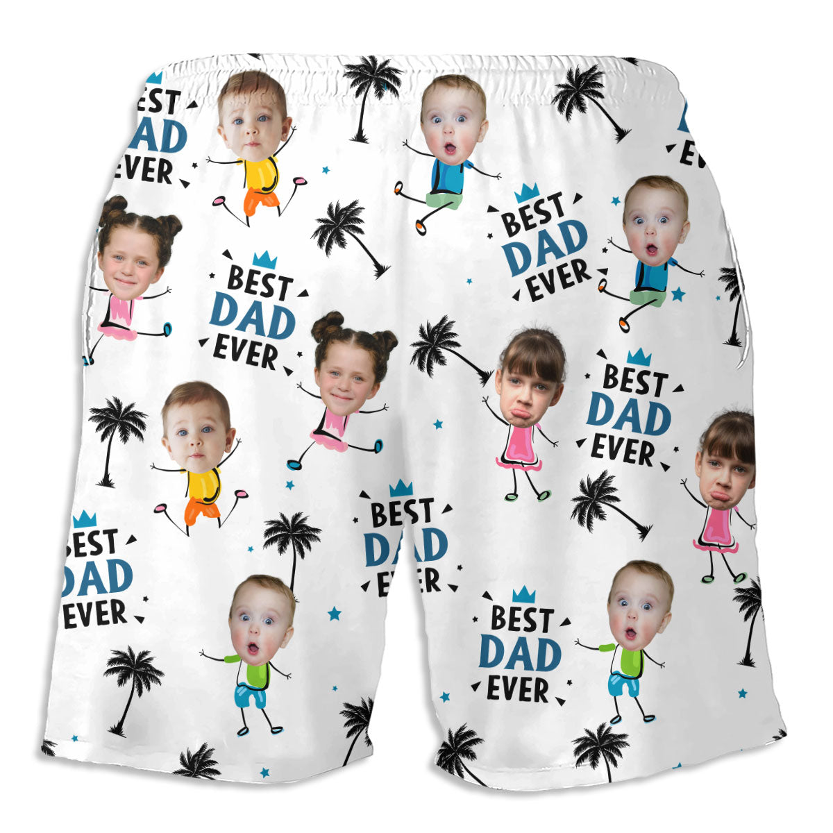 Best Dad Ever Summer Vibe - Beach Shorts