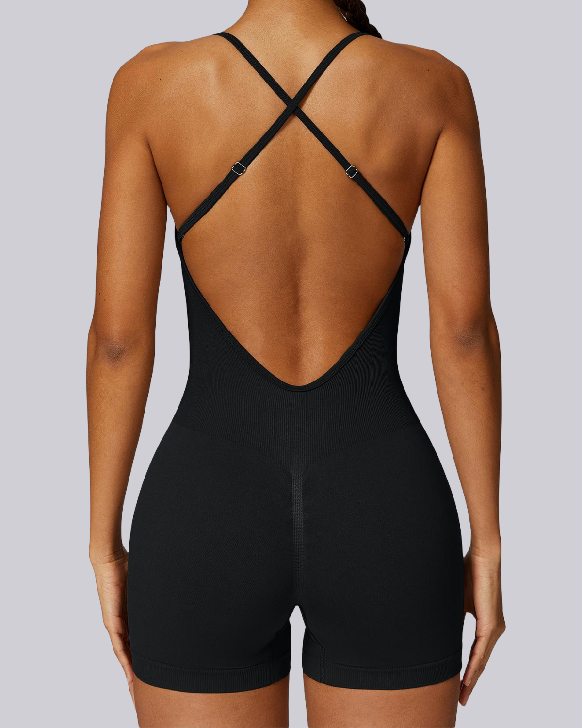 Backless Tight-fitting Bodysuit
