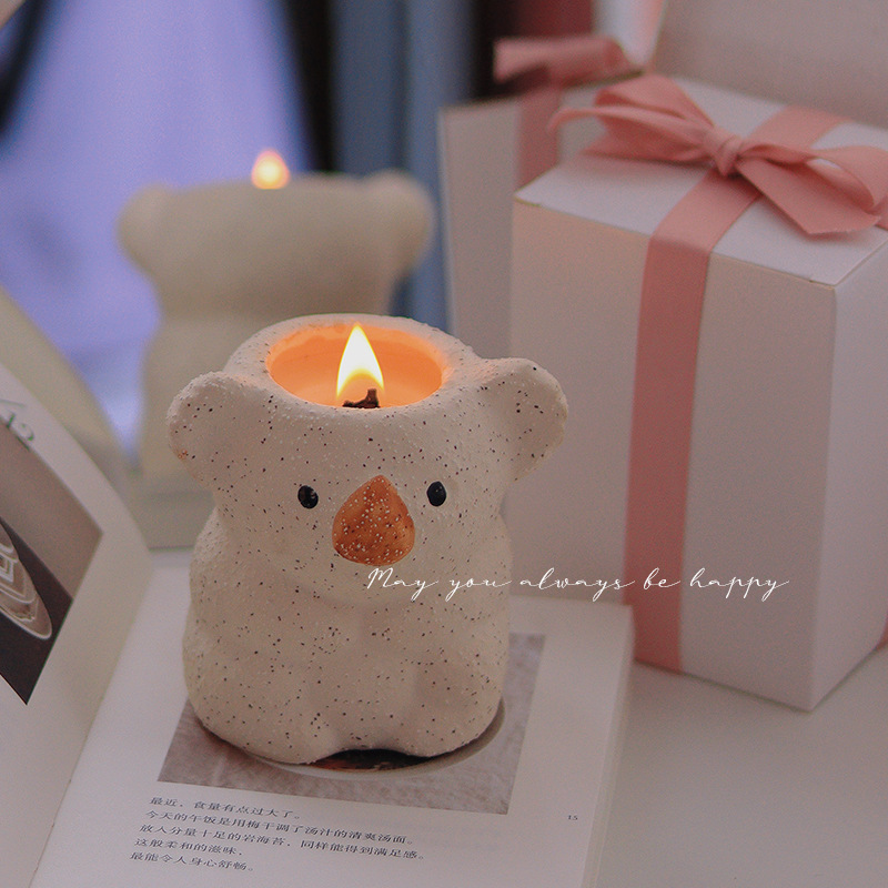 Cute Koala Aromatherapy Candle Fragrance 