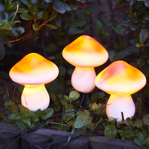 Solar Mushroom Outdoor Garden Decoration Night Lamp