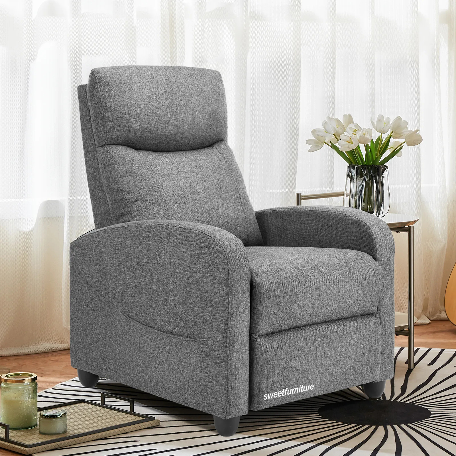 Recliner Chair for Adults, Massage Reclining Chair for Living Room