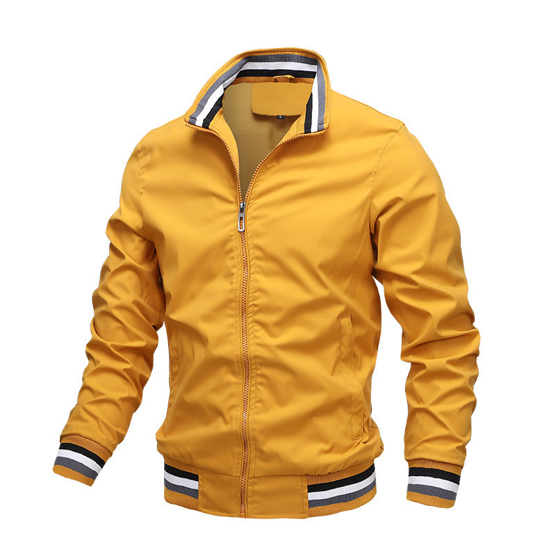 Men Fashion Jackets and Coats New Men Windbreaker Bomber Jacket Autumn