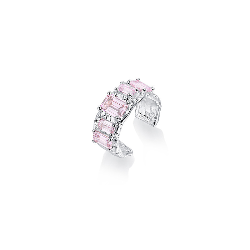 Pink Rhinestone Rings