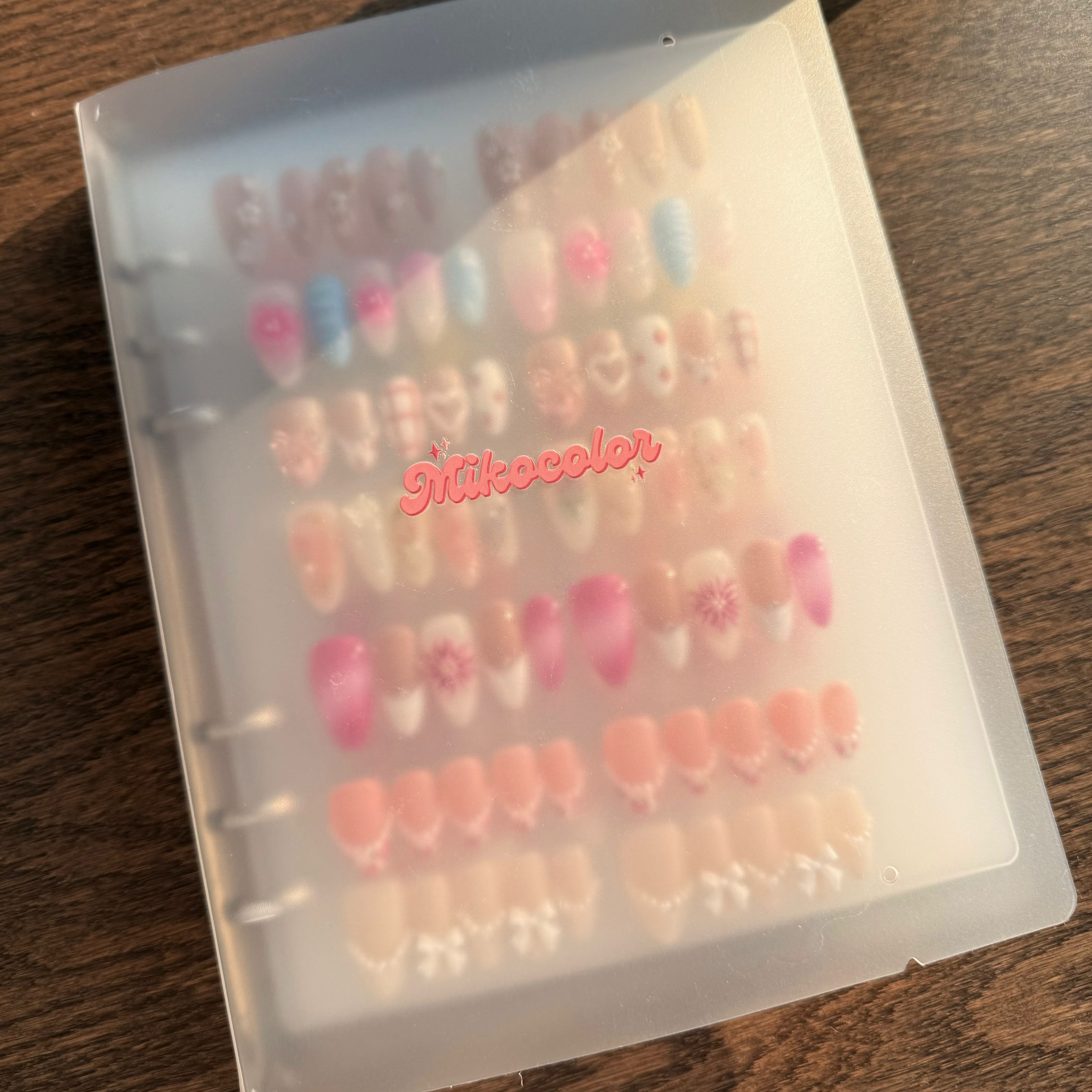 Mikocolor Nails Binder Book