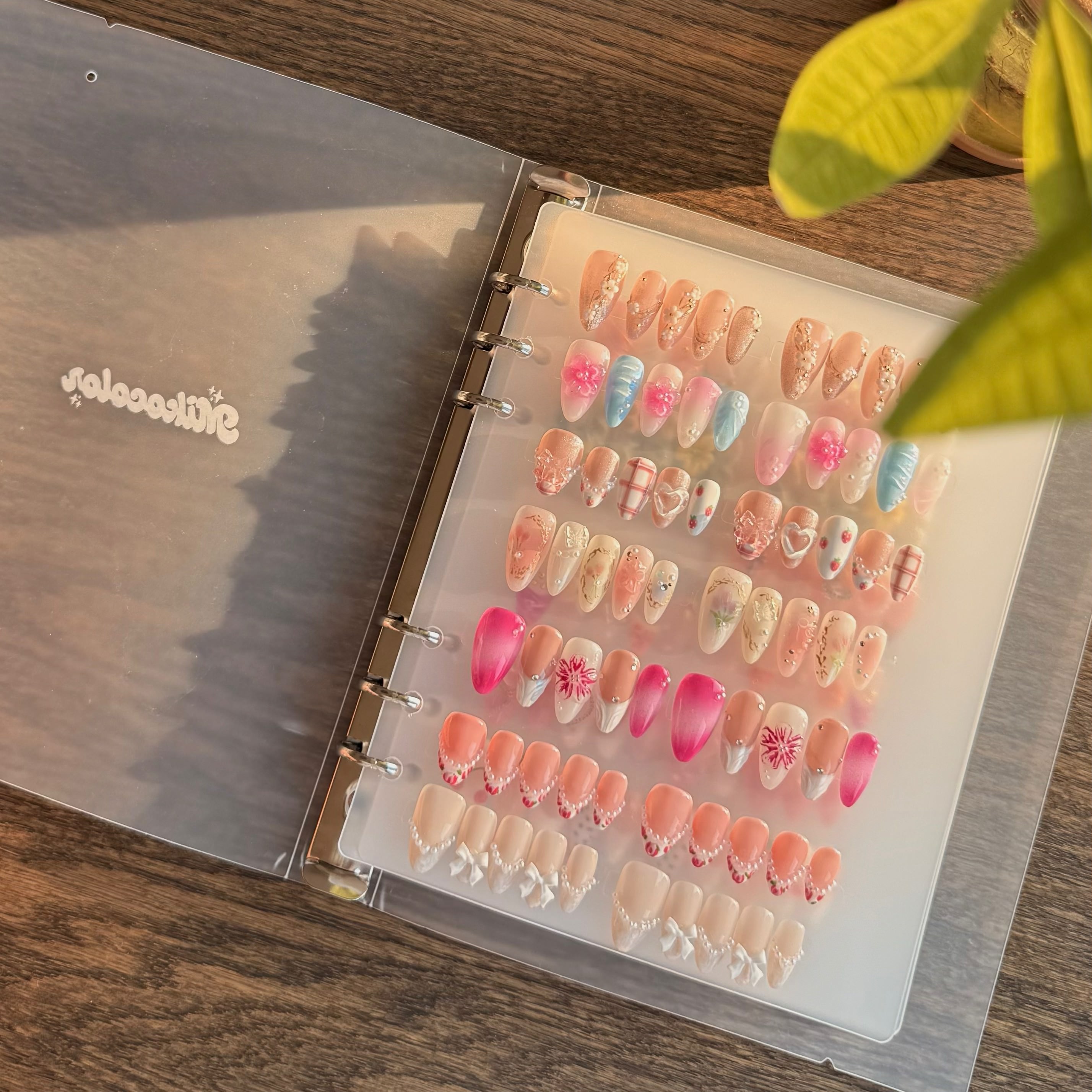Mikocolor Nails Binder Book