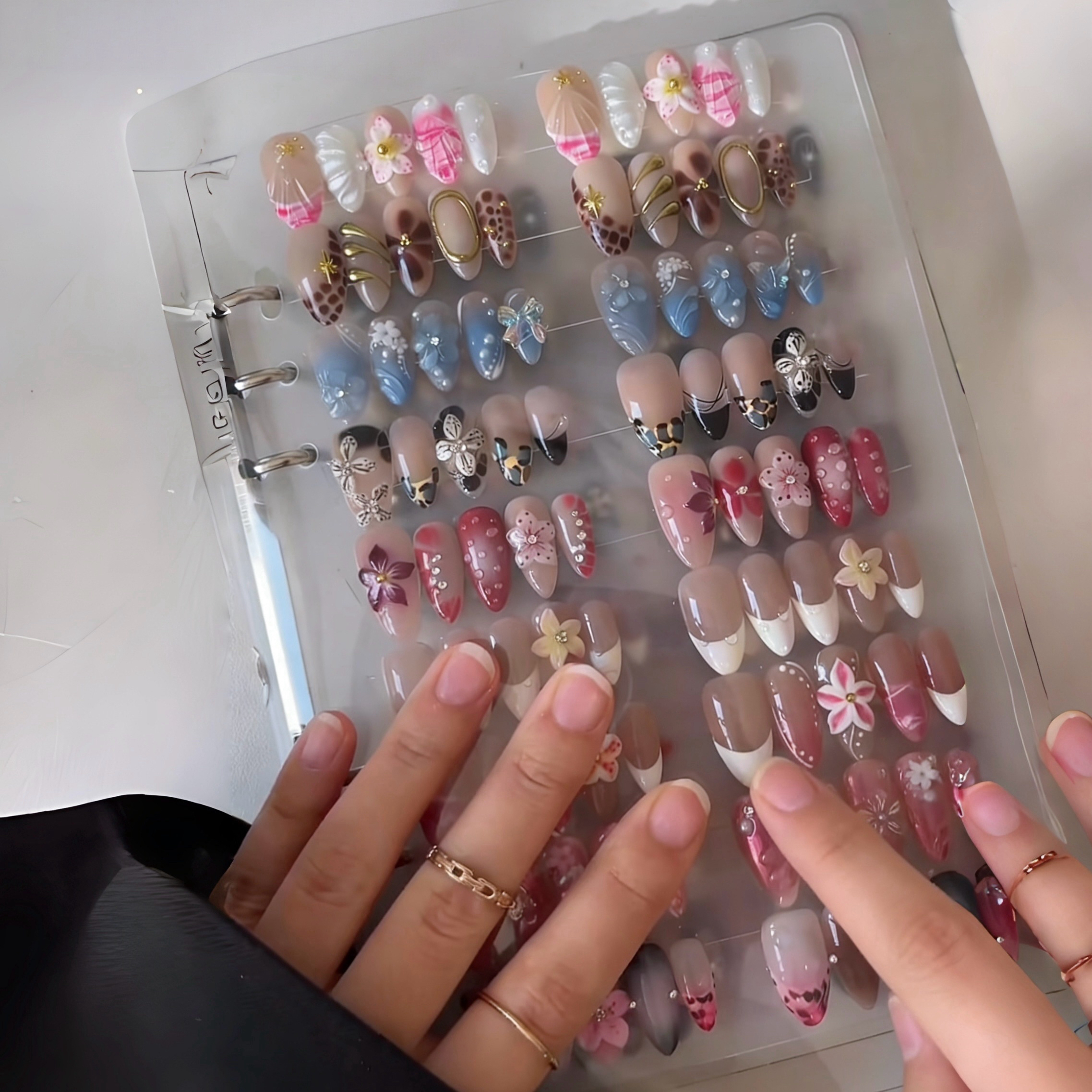 Mikocolor Nails Binder Book