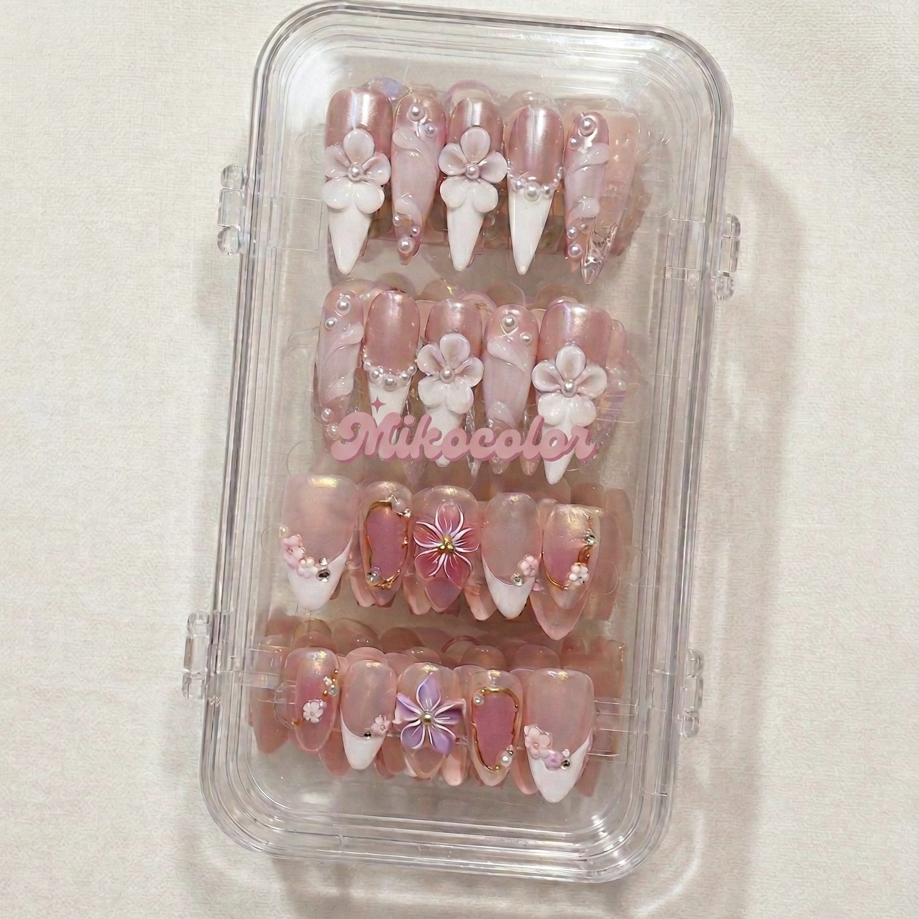 Mikocolor Trifold Nail Case