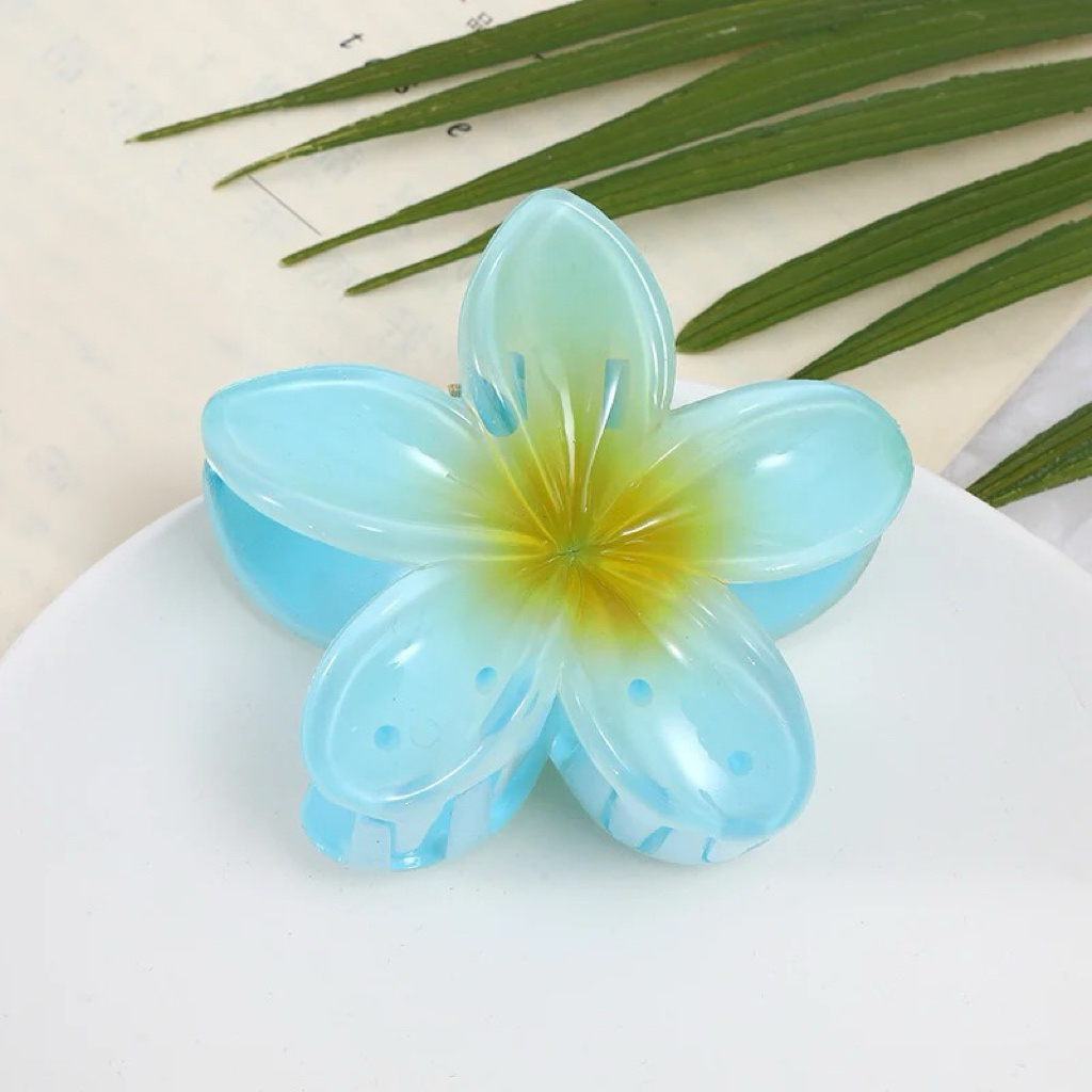 Floral Hair Claw Clip