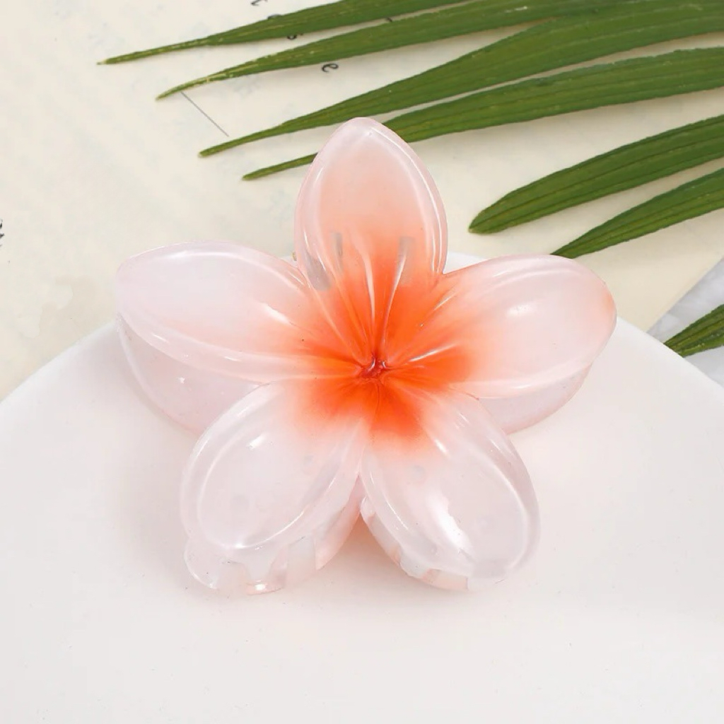 Floral Hair Claw Clip