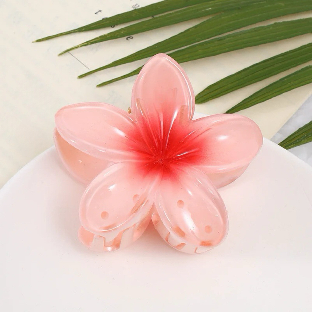 Floral Hair Claw Clip
