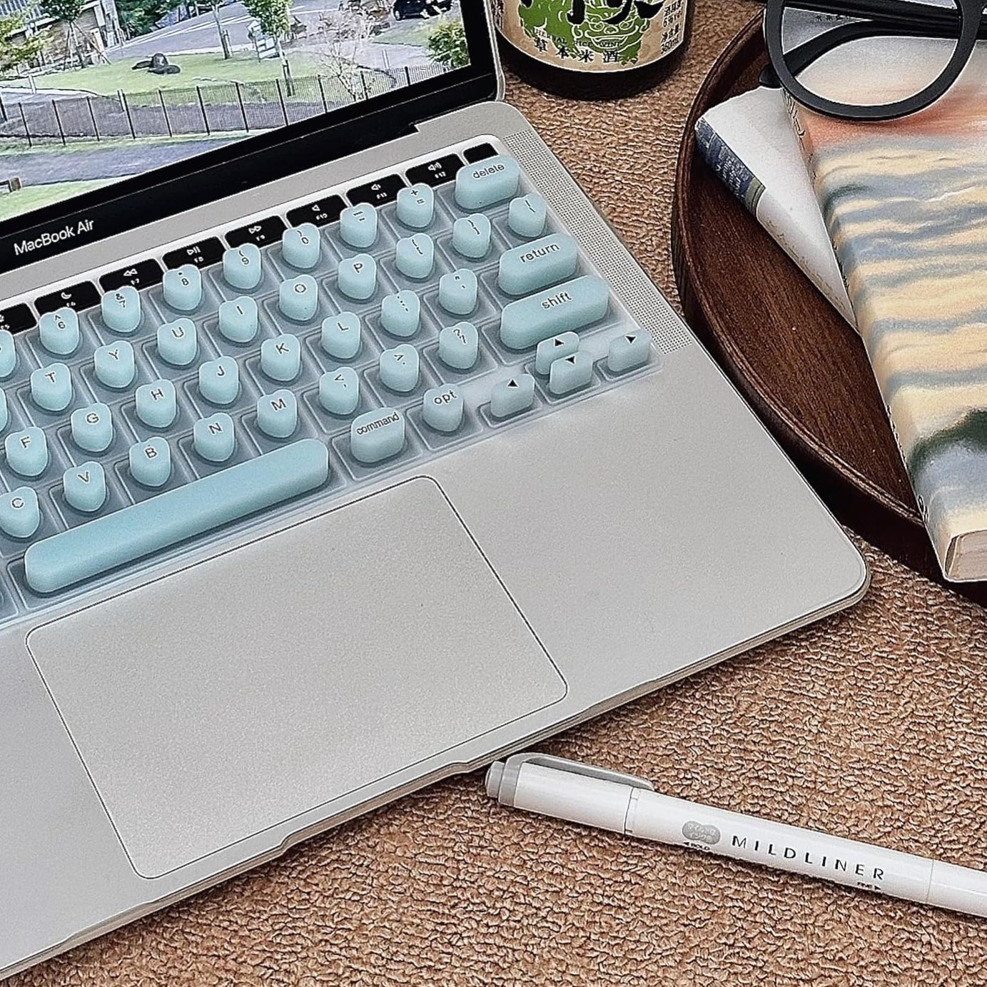 Keyboard Cover for Long Nails