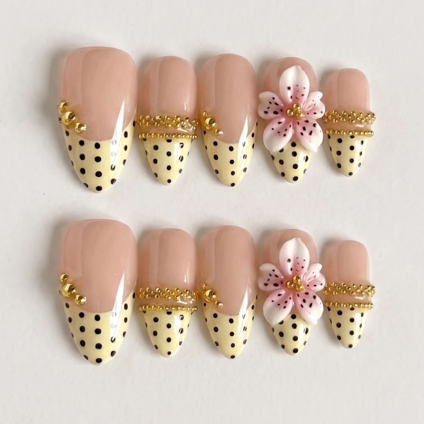 Cream Polka