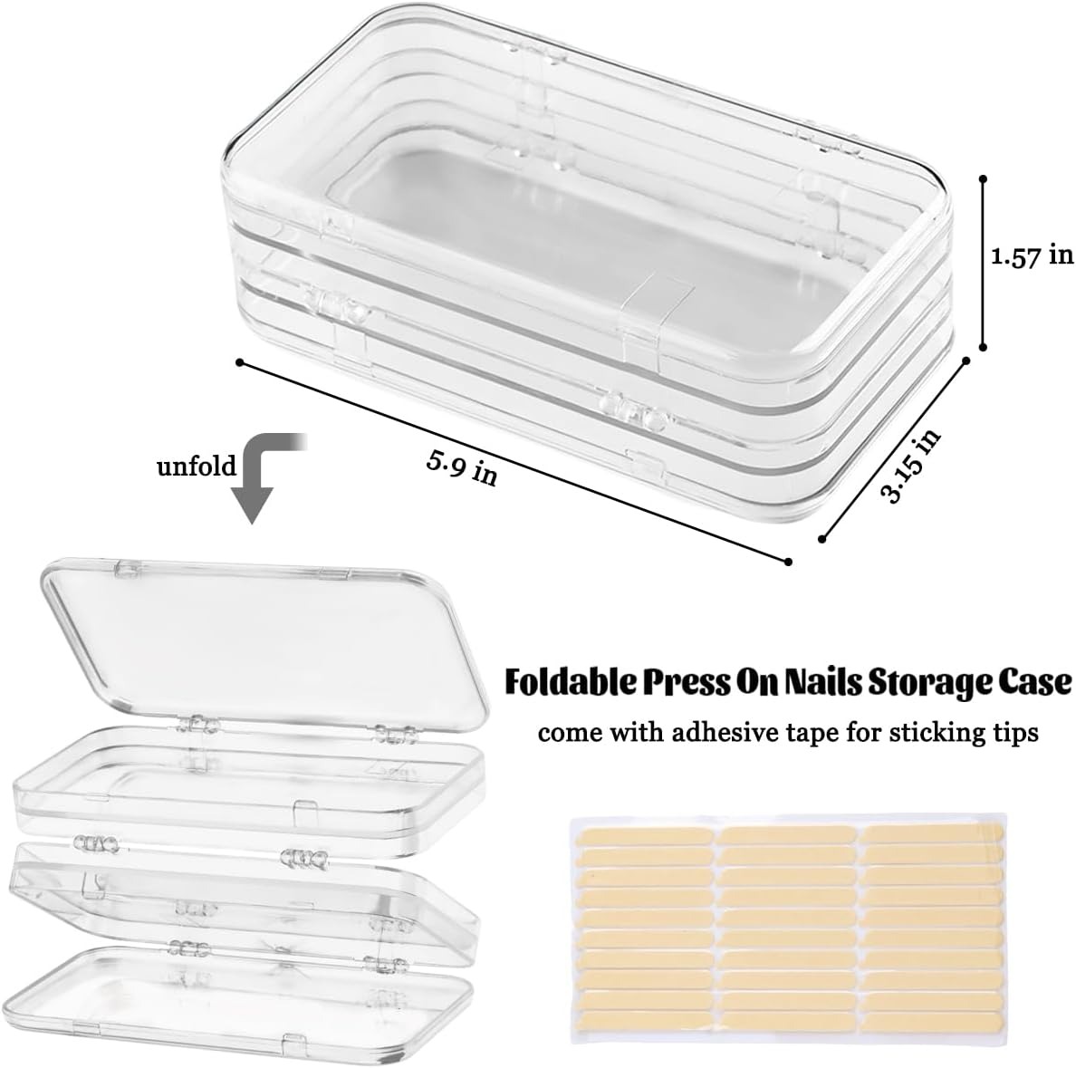 Mikocolor Trifold Nail Case