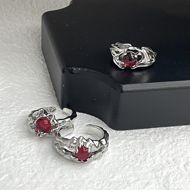 Ruby Zircon Rings