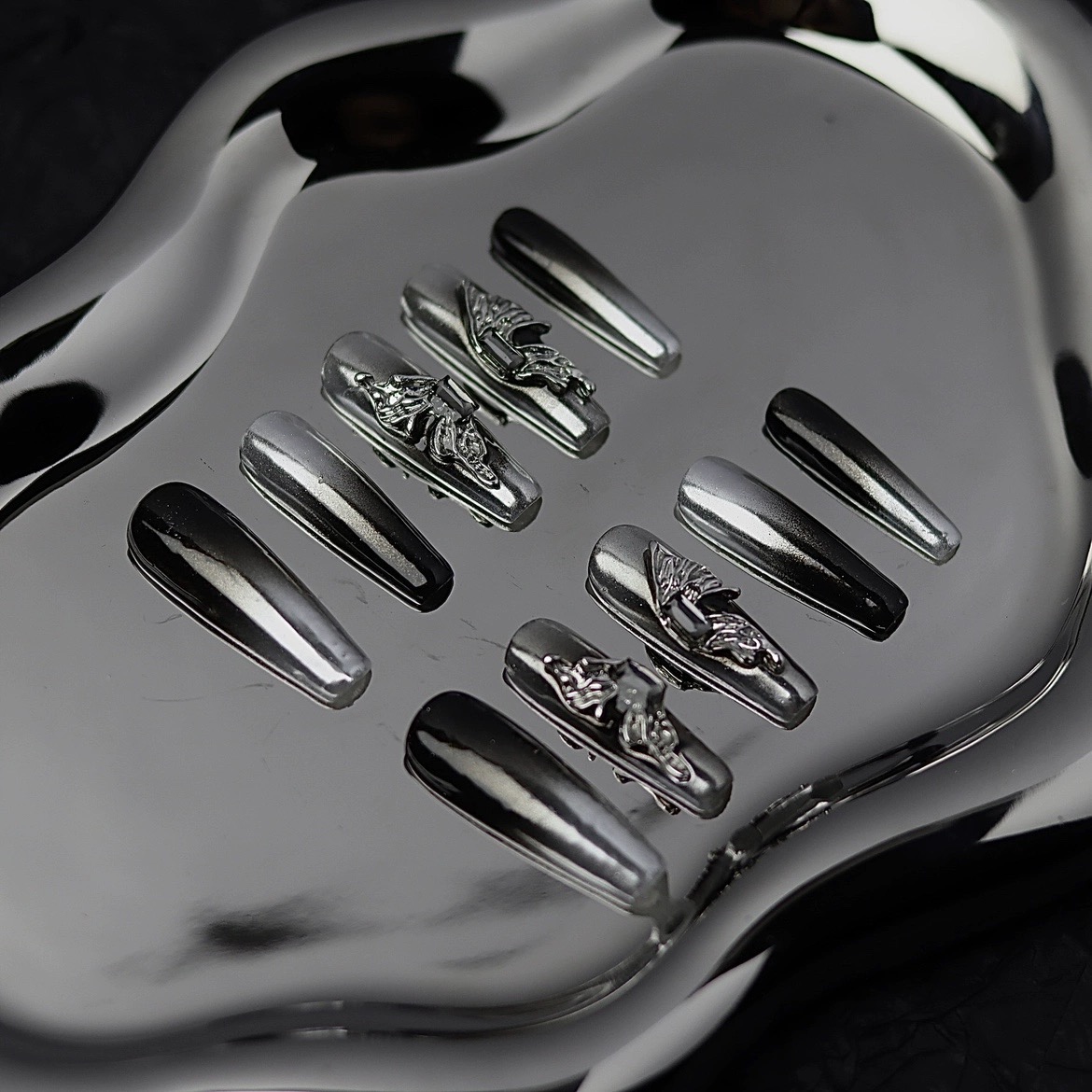 Glitz Butterfly Black