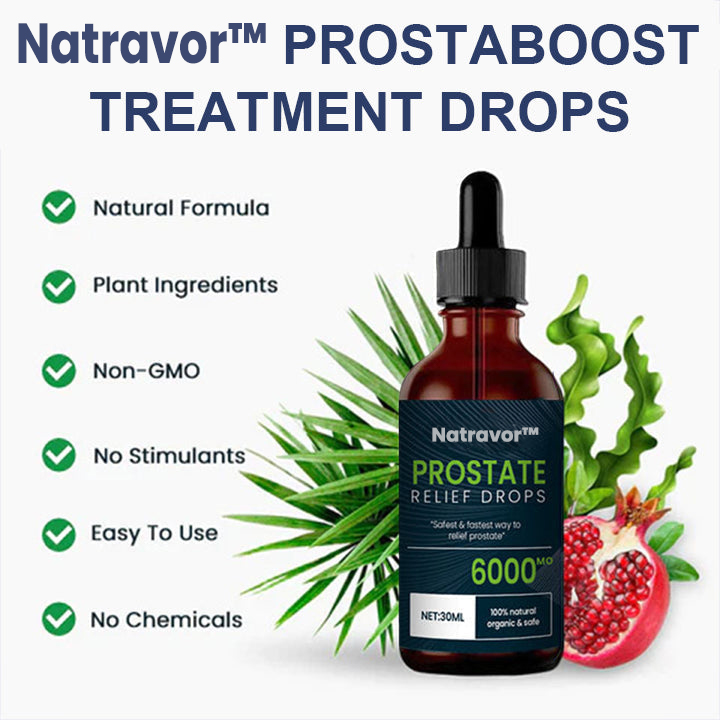 👨‍⚕️LAST DAY 80% OFF👨‍⚕️Natravor™ Prostate Treatment Drops