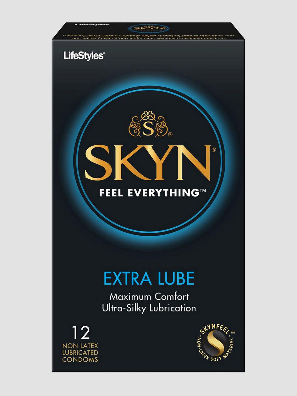 🔥70% OFF🎉LifeStyles SKYN Extra Lubricated Non Latex Condoms (12 Count)