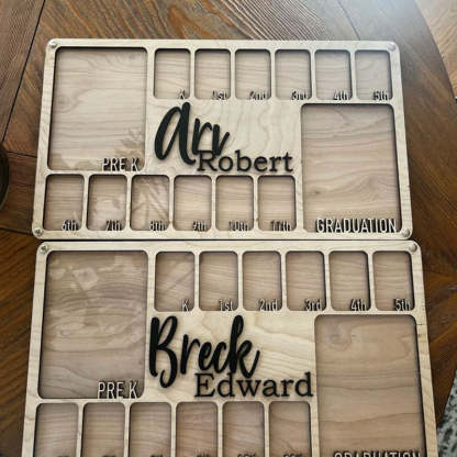 Pre K to Graduation School Picture Frame | Grade School Photo Frame