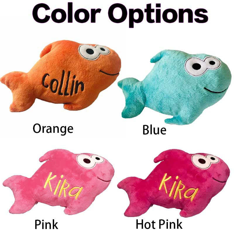 Personalized Fish Dog Toy