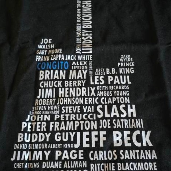 Custom Guitar Shirt Guitar Legends T-shirt Gift for Guitar Players