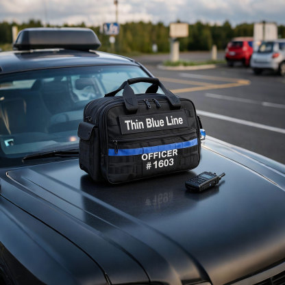 Personalized Police Officer Waterproof Multifunctional Bag