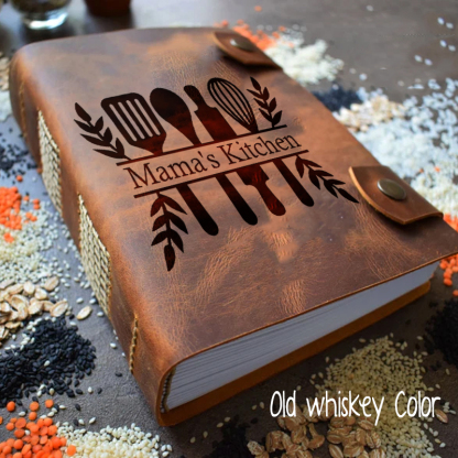 Personalized Family Recipe Book Mamas Kitchen Gift
