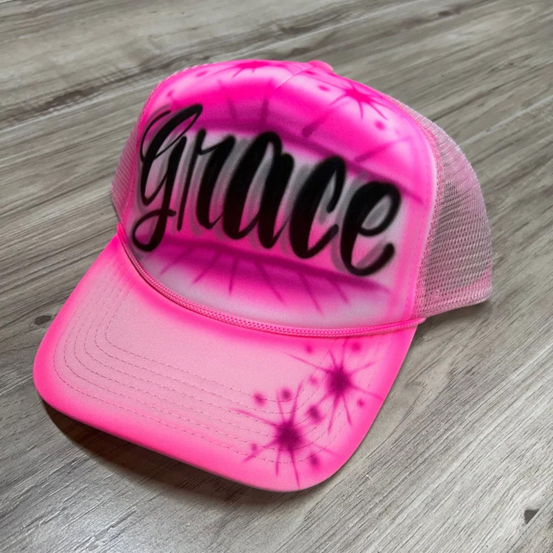 Personalized Trucker Hat Custom Any Name Summer Party Favor Hat